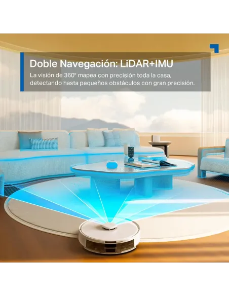 Robot con Autovaciado TP-Link Tapo RV30 Max Plus