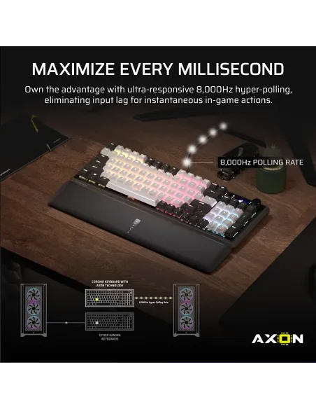 Teclado Mecánico para Juegos Corsair VANGUARD 96 ES