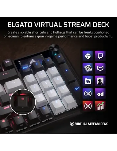 Teclado Mecánico para Juegos Corsair VANGUARD 96 ES