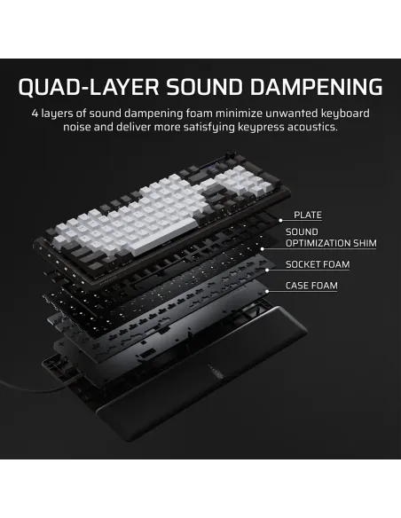 Teclado Mecánico para Juegos Corsair VANGUARD 96 ES