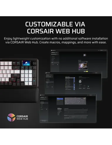 Teclado Mecánico para Juegos Corsair VANGUARD 96 ES