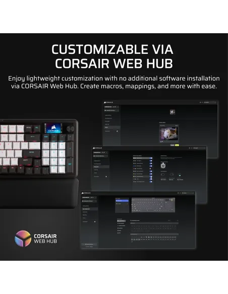 Teclado Mecánico para Juegos Corsair VANGUARD 96 ES