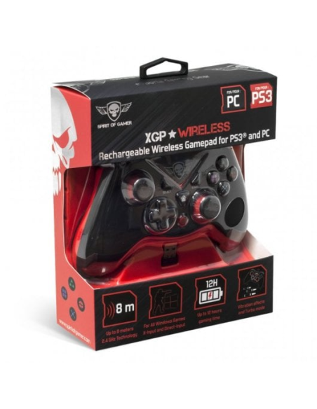 Spirit of Gamer PGP Mando Inalámbrico PC/PS3