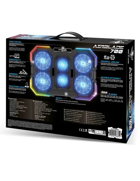Base refrigeradora AirBlade 700 RGB para portátil