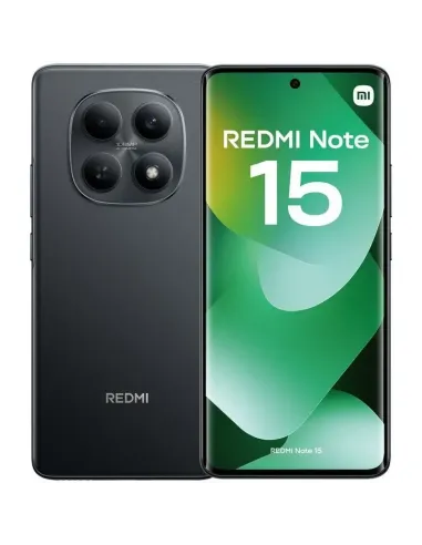 Xiaomi Redmi Note 15 8GB/128GB Negro  6.77" AMOLED 4G Dual SIM Cámara 108MP IP64 HyperOS 2