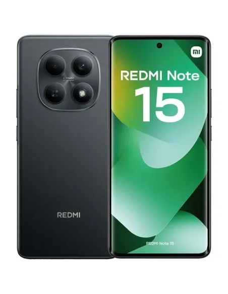 Xiaomi Redmi Note 15 8GB/128GB Negro  6.77" AMOLED 4G Dual SIM Cámara 108MP IP64 HyperOS 2