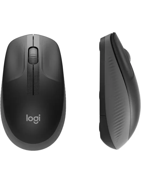 Ratón inalámbrico Logitech M190 Gris Claro con USB-A