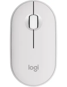 Logitech Pebble Mouse 2 M350s Blanco-RATO64699