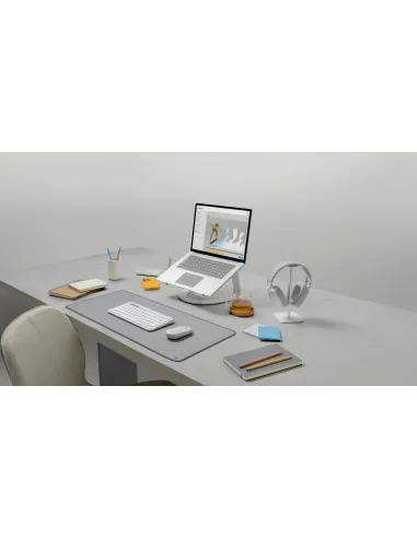 Logitech Pebble Mouse 2 M350s Blanco compacto y silencioso