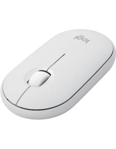 Logitech Pebble Mouse 2 M350s Blanco compacto y silencioso
