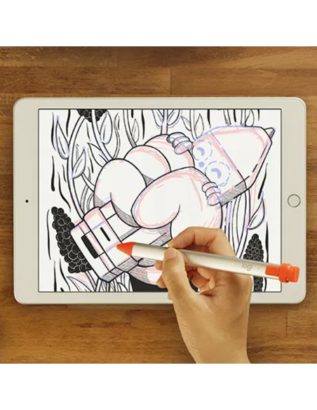 Lapiz Digital Logitech Crayon para iPad: apunta y firma