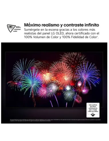 Monitor Curvo LG OLED evo AI OLED65C56LB 65" 4K Ultra HD