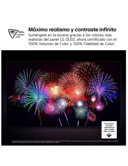 Monitor Curvo LG OLED evo AI OLED65C56LB 65" 4K Ultra HD