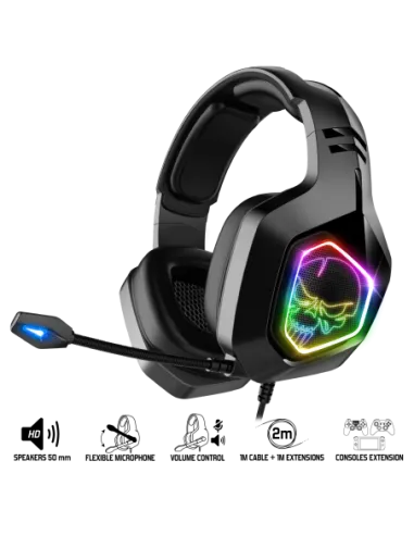 Spirit of Gamer Elite H50 Auriculares Gaming Negros