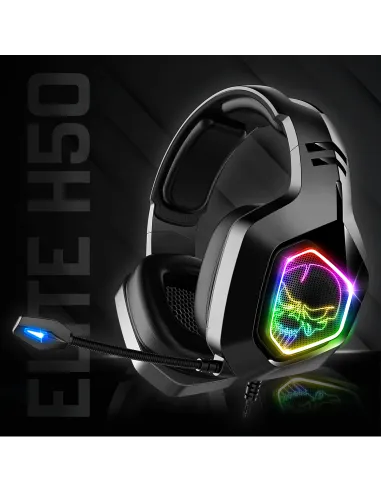 Spirit of Gamer Elite H50 Auriculares Gaming Negros