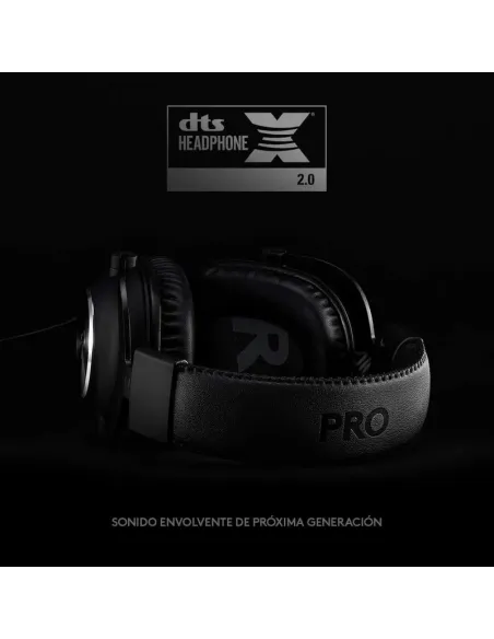Auriculares Logitech G PRO X cableados para PC con DAC