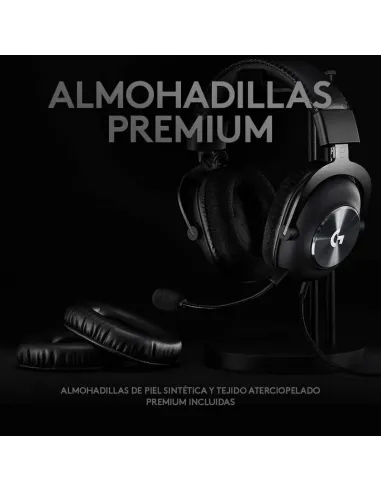 Auriculares Logitech G PRO X cableados para PC con DAC