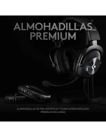 Auriculares Logitech G PRO X cableados para PC con DAC