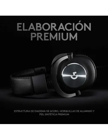 Auriculares Logitech G PRO X cableados para PC con DAC