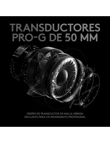 Auriculares Logitech G PRO X cableados para PC con DAC