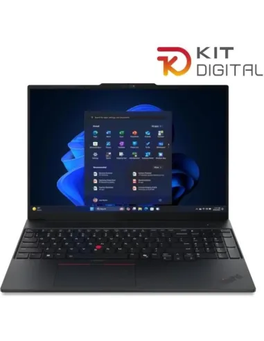 Lenovo ThinkPad E16 Gen 3 21ST0034SP AI PC AMD Ryzen 5-230/16GB/512GB SDD/16" W11 Pro + Lector de Huellas (Kit Digital)