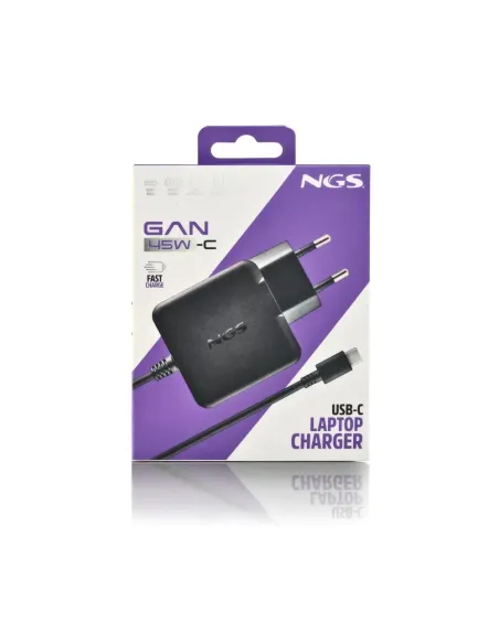 Cargador de Pared NGS GAN 45W-C con PPS