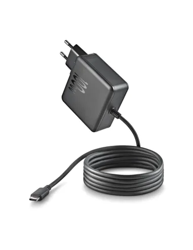 NGS BUD 100W Negro Cargador de pared con salida USB-C de 100W ideal para ordenadores portátiles tabletas y smartphones