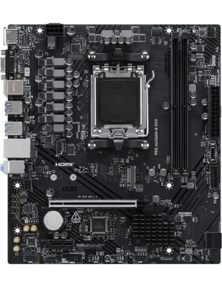Placa Base MSI PRO A620AM-G EVO WIFI AM5 micro-ATX Wi-Fi 6E