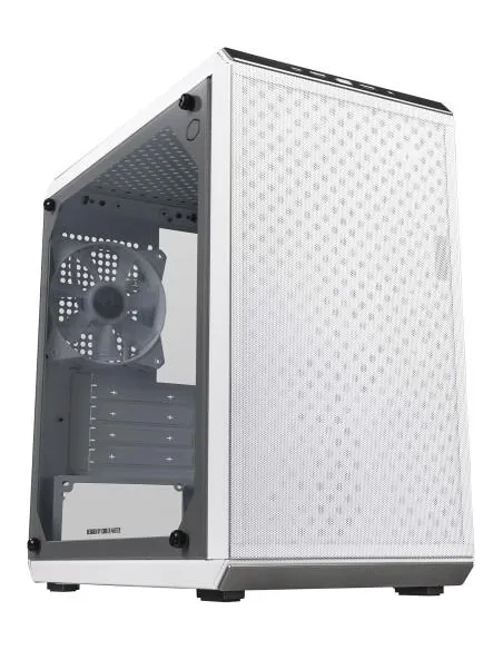 Cooler Master Q300L V2 Blanca Mini Torre micro-ATX con USB-C 3.2 Gen 2x2