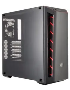 Cooler Master MasterBox MB510L Negra Torre USB 3.0 con Ventana Negro/Rojo-1398201