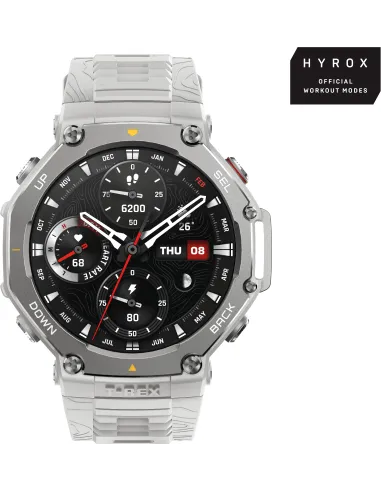 Smartwatch Amazfit T-Rex 3 Haze Grey con GPS dual-band