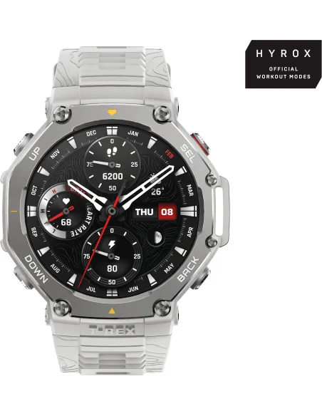 Smartwatch Amazfit T-Rex 3 Haze Grey con GPS dual-band