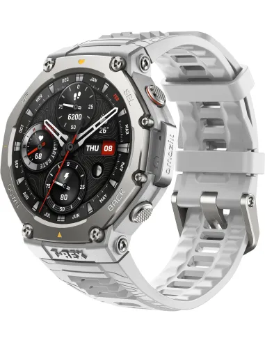 Amazfit T-Rex 3 Haze Grey Reloj Smartwatch AMOLED 2000nits GPS Mapas Control por Voz con IA