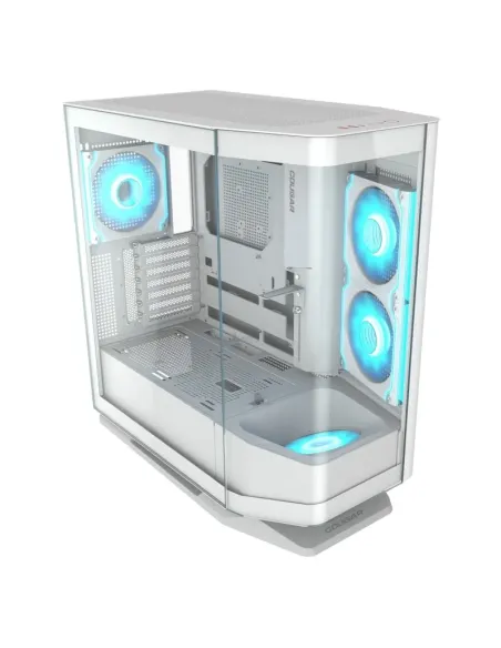 Cougar FV270 RGB Blanca con Fuente de Alimentación Cougar GEX PRO 750  80 Plus Gold Modular