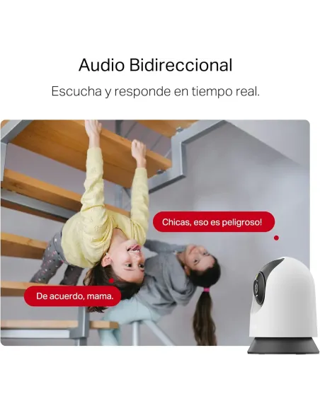 Cámara IP Mercusys MC210 V1 2K 3MP Wi?Fi 360°