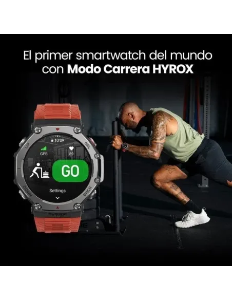 Smartwatch Amazfit T-Rex 3 Haze Grey con GPS dual-band