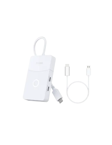 D-Link DUP-501 Hub USB-C 5 en 1 con HDMI y HDMI inalámbrico