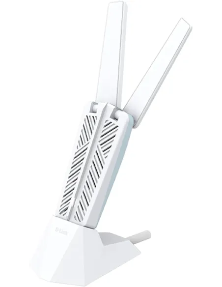 D-Link BE6500 Adaptador USB Wi-Fi 7 AE65U Seguridad WPA3 Antena Abatible con Base
