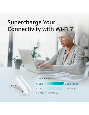 Adaptador USB Wi-Fi 7 D-Link BE6500