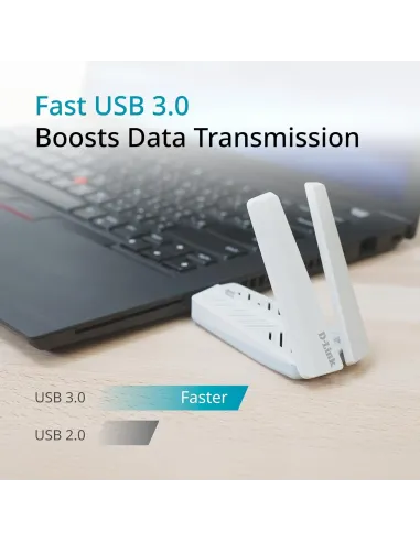 Adaptador USB Wi-Fi 7 D-Link BE6500