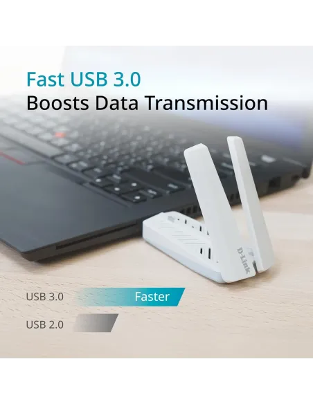 Adaptador USB Wi-Fi 7 D-Link BE6500