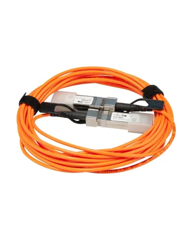 MikroTik S+AO0005 Cable de Fibra Óptica SFP+ 5M Naranja