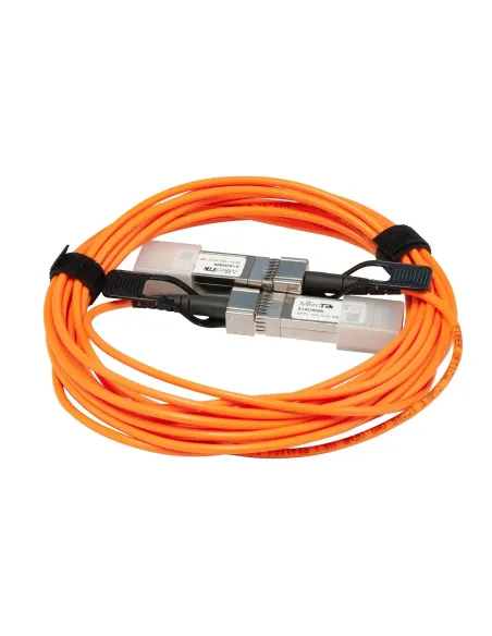 MikroTik S+AO0005 Cable de Fibra Óptica SFP+ 5M Naranja