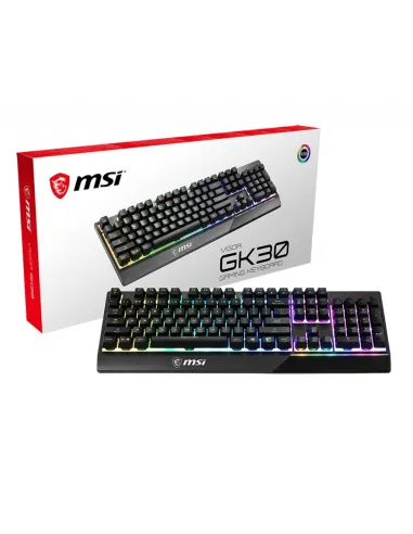 MSI Vigor GK30 Negro Teclado Gaming Retroiluminado