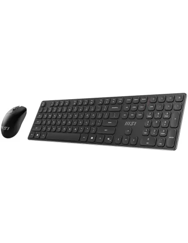 Combo Teclado y Ratón Inalámbricos MSI Forge K210 W