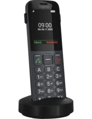 Telefonía inalámbrica Gigaset COMFORT 600 SIM Negro