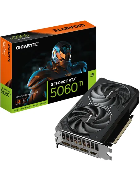 GIGABYTE GeForce RTX 5060 Ti WINDFORCE MAX OC 8GB GDDR7 Reflex 2 RTX AI DLSS4