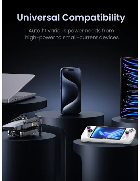 UGREEN 25286 Power Bank 300W 48000mAh para portátil USB-C