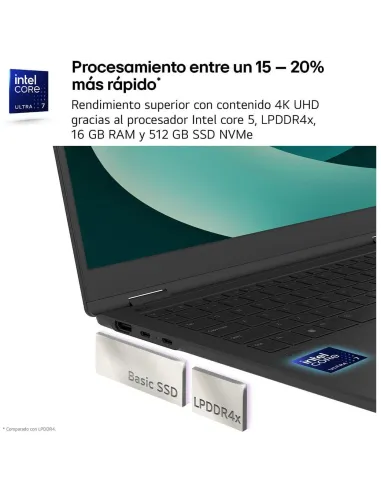 LG Gram 14Z90RU-G.AA55B Intel Core i5-1334U/16GB/512GB SSD/14" W11 Home