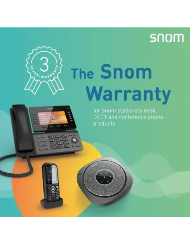 Sistema de Anuncios SIP Profesional Megafonía Snom PA1+